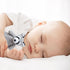 Baby Gray Raccoon Soft Stuffed Animal Security Blanket, Plush Lovey Blanket, Baby Shower Gift, 14"