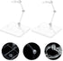 jojofuny 4pcs Action Figure Stands, Adjustable Action Figure, Doll Model Support Stand, Adjustable Doll Support, for Homes, Stores, Supermarkets, Shopping Malls, and Doll Shops