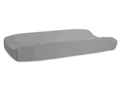 Plush Grey Contoured Changing Pad by Delta Children