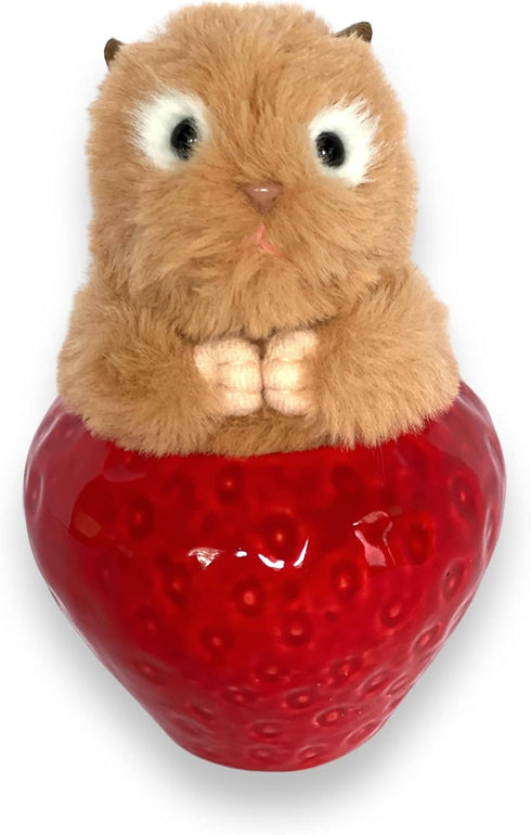 Brown Plush 5 Inch Hamster- Stuffed Animal Plush Toy