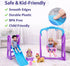 Set 6 12 Inch Mommy Set 3+ Pregnant Dolls of People with Removable Baby, Realistic Doll for Kids, Educational Pregnancy