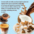 laweny (150g/5.29), Freeze dried coffee coconut milk chunks coffee coconut milk crisps, Crispy freeze-dried snacks
