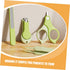 Set Trimmer BESPORTBLE Nail Clipper for Newborns and Infants, Green Non-Slip Fingernail with Safety Guard, Portable