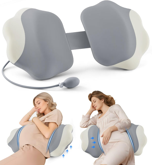 Pregnancy Pillows for Sleeping, Memory Foam Maternity Pillow Support for Back Belly