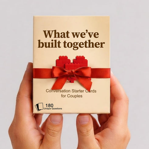 MY HERO CARDS What We Have Built Together - Fun and Romantic Conversation Starter Cards for Adults, Best Date Night