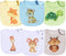 Maiwa Cotton Waterproof Baby Bibs for Girls Boys Unisex for Drooling Drooler
