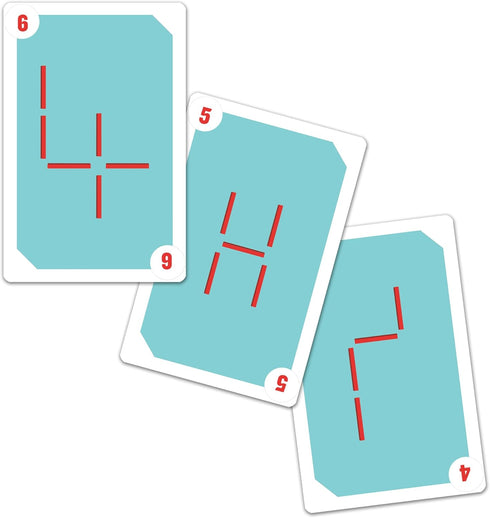 Helvetiq SIXSTIX Card Game - Logical and Visual Puzzles for Family Fun! Ages 8+, 1-4 Players, 30 Minute Playtime