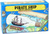 WOODKRAFTERS Pirate Ship in a Bottle Kit - Includes All Parts to Create