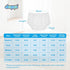 dappi Swimming 100% 20-25 lbs), 4 Counts Reusable Waterproof for Potty Training & Nylon Taffeta Diaper Pants
