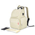 Insular Mummy Backpack Brand Diaper Bag Large Capacity Travel Baby Nursing Diaper Bags for Mum (Ivory)