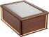 10000 Dollar Cash Target & Numbers Wooden Money Savings Box, Perfect Cash Saver & Gift for Friends (Dark Brown)