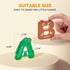 Magnetic Letters and Numbers Fridge Magnets, 26 Uppercase Letters and 0-9 Numbers, Animal Alphabet Toy Set for Kids