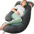 Chilling Home Pregnancy Pillow, U Shaped Pregnancy Pillows for Sleeping Full Body