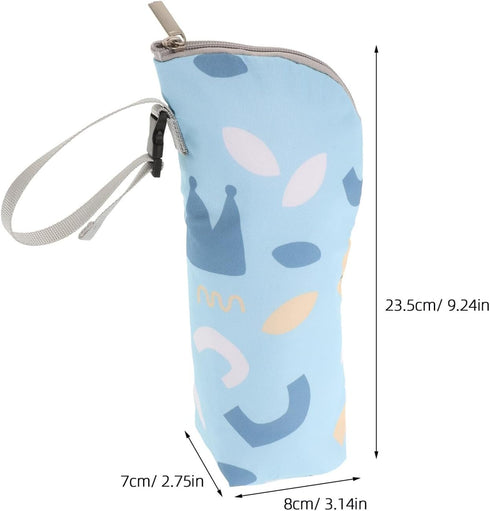 Insulated Bottle Bag and Breastmilk Cooler Carrier for Infants Large Capacity Thermal Milk Bottle Storage Pouch