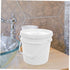 Zerodeko Refillable Wipes Dispenser Bucket Flushable Adult Bathroom Wipes Holder Handles Bucket for Car Tissue Box