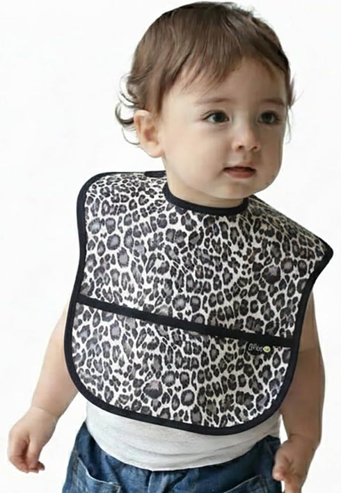 Plie 6-24 Waterproof Bibs for Girl or Boy, SuperBib Baby and Toddler for Months, Essential Must Have for Eating