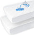 david's kids 2 Pack Waterproof Crib Mattress Protector, Fit Standard Crib and