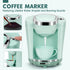 Pretend Play Kitchen Appliances Toy Set with Coffee Maker, Mixer, Toaster, Blender, and Accessories for Kids