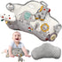 Tummy Time Activity Toy with 3 Detachable Sensory Toys | Baby Tummy