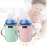 Beautyflier 9oz 3.8mm Glass Baby Bottle Sleeve Covers for Nature Baby Bottles with Dual Handle, Thicken Heat and Cold