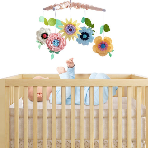 Musical Baby Mobile for Crib - Crib Toys Hanging Cute Design for Boys and Girls Perfect Baby Crib Mobile with Music