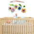 Musical Baby Mobile for Crib - Crib Toys Hanging Cute Design for Boys and Girls Perfect Baby Crib Mobile with Music