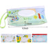 FEBSNOW 4 Pack Baby Wipes Container - Reusable Portable Wet Wipe Pouch Dispenser for Baby Travel