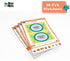 300 Nursery Worksheets (English, Maths, Science, & EVS) with Stickers for Ages 2-4, Fun Learning Activities