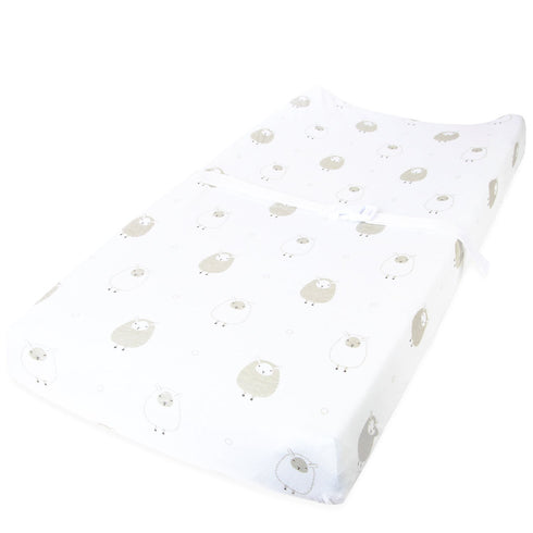 Cuddly Cubs Changing Pad Covers - 2 Pack, Soft Plush Cotton for Boy, Girl, Fits 16 x 32 Baby Changing Table Pads