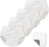 EZ Moms 4 Packs Soft Baby Diaper Covers for Girls Plastic Pants