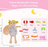 vocheer Human Body Anatomy Toy, Montessori Educational Organ Plush Toys for Kids, Science Learning Kits