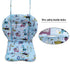 twoworld High Chair Cushion, Large Thick Baby Seat Liner Mat Pad Cover, Breathable, Blue Animal