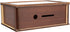 10000 Dollar Cash Target & Numbers Wooden Money Savings Box, Perfect Cash Saver & Gift for Friends (Dark Brown)
