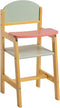 JC Toys Parfait Collection - Deluxe Wooden Doll Toy High Chair for Dolls and Stuffed Animals up to 20"