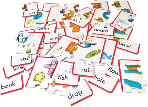 Junior Learning JL244 Compound Word Puzzles, Multicolor