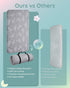 Pack 38"x26"X1.5", Pack Lilian&Gema and Play Mattress Portable Mattress for Playpen, N Play Mattress Topper, Soft