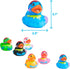 Kicko 12 Assorted Rubber Ducks, 2 Inch Splat Pattern – Jeep Ducks for Kids, Baby Bath Toys, Sensory Play, Stocking
