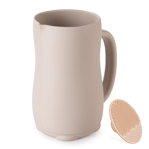 Baby Bath Rinse Cup, Bath Cup for rinsing Hair,The Silicone Material is