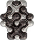 BePuzzled Dot Hanayama Metal Brainteaser Puzzle, Mensa Rated Level 2 for Ages 12 and Up