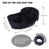 (2 Pack)) Piddle Pads, Multi-use and Leak Free Lines for Baby Stroller, High Chair & Car Seat, Waterproof Toilet