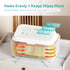 Wipe Warmer for Adult Size Wipes, Baby Wipes Warmer, Large Capacity Wet Wipes Dispenser with UV Sanitizer, Adjustable