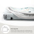GRSSDER Super Soft Jersey Knit Baby Blankets, Double Layer Receiving Swaddle Blanket 34 x 44 Inches Extra Large for