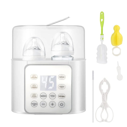 Baby Bottle Warmer, Fast Baby Food Heater Defrost BPA-Free Warmer Accurate Temperature