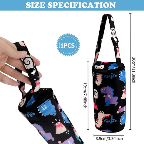 LNQ LUNIQI Insulated Baby Bottle Bags - Portable Travel Feeding Bag to Keep Milk Warm - Thermal Insulated for Newborn