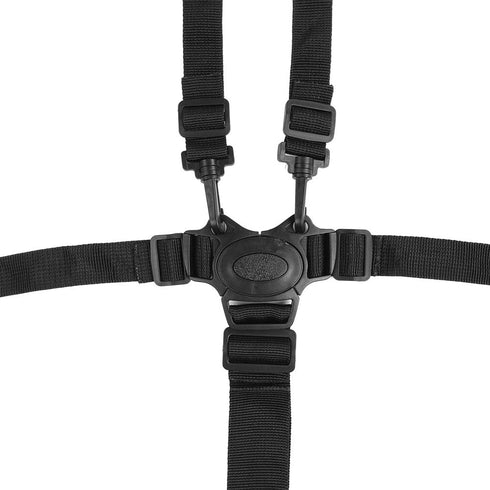 Universal Replacement Safety Security Belts for Stroller, Pushchair, High Chair, Adjustable 5 Point Harness Belt