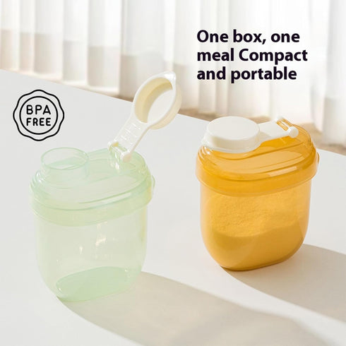 jiahesuw Infant Milk Powder Storage Box Organiser Case and Leak Proof Protectios for Home Daily or Travel