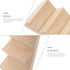 Artibetter Mini Staircase Wooden 1/12 DIY Stairway Accessory Model - Without Armrest for Mini House Scene