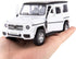 1:36 Scale Benz G63 Car Model for Kids, Alloy Pull Back G Wagon Toy Car for Toddlers Gift (White)