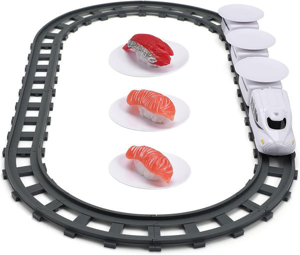 Toys: Plastic for Dining Table, Interactive Rotating Railway Playset, Electric Track for