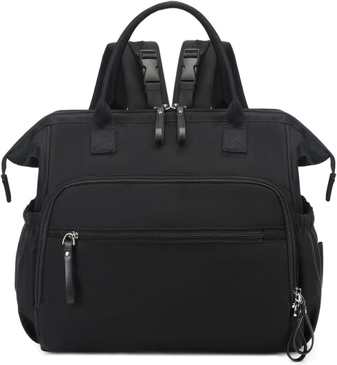 LORADI Large Diaper Bag Tote, 14 Pockets Stylish Baby Bag with Stroller